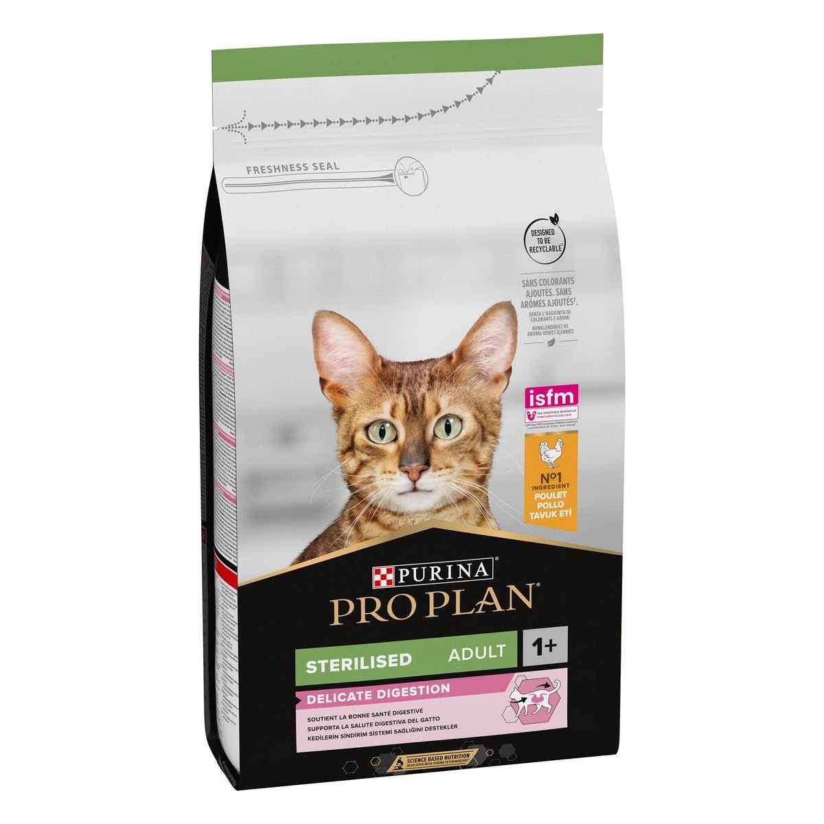 PURINA® PRO PLAN® Sterilised Adult 1+ year Rich in Chicken Dry Cat Food - 1.5 KG - الصورة 17