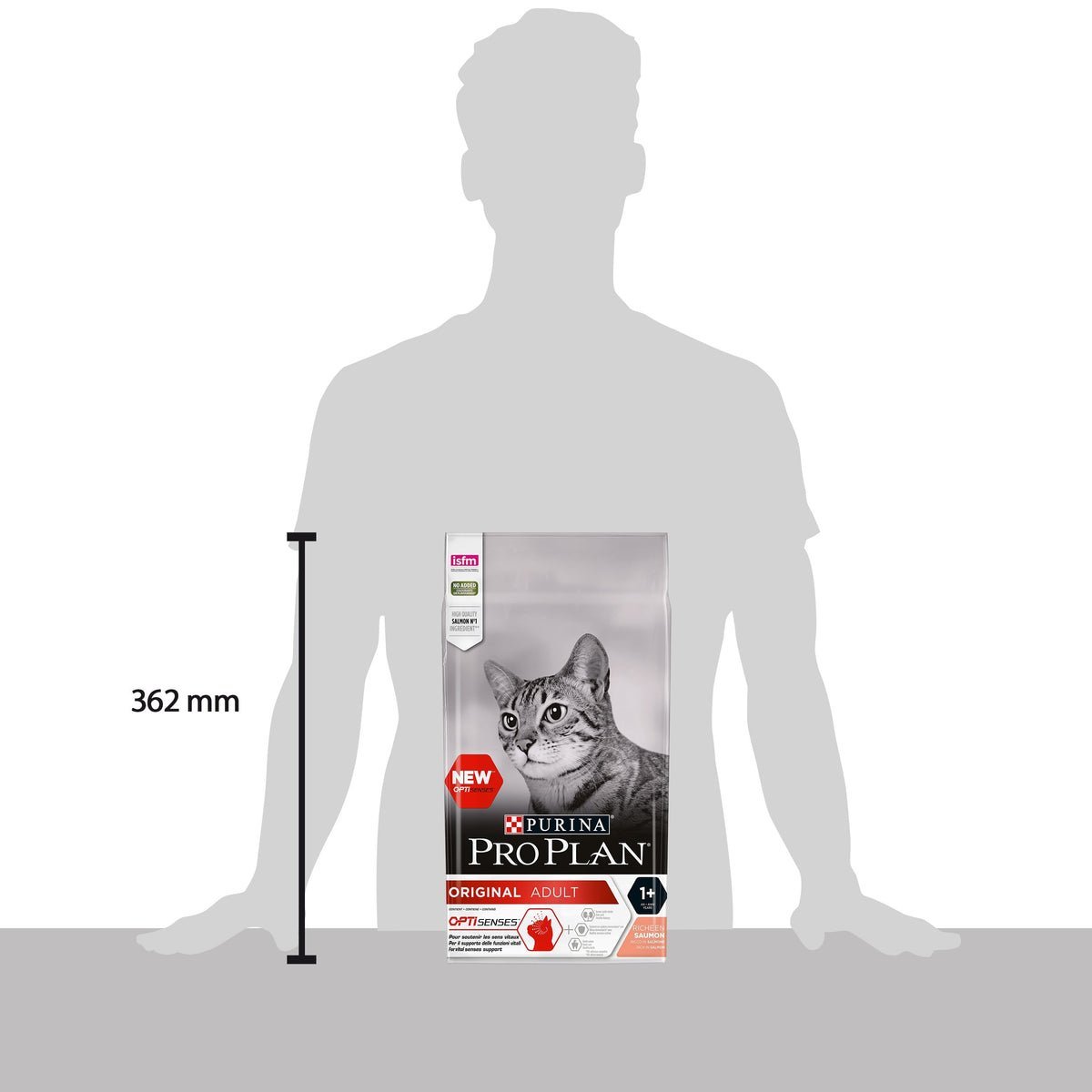 PURINA® PRO PLAN® Vital Functions Adult 1+ year Rich in Salmon Dry Cat Food - 1.5 KG - الصورة 9