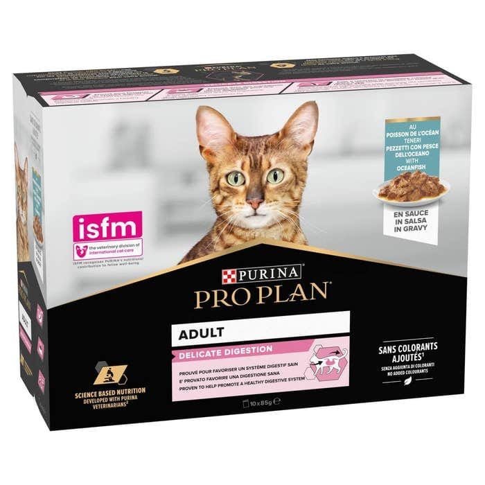 Purina pro plan delicate wet 10*85g - الصورة 2