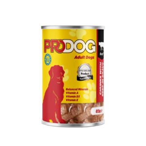 Pro Dog Wet Food For Adult in Gravy Chunks with Beef 415G