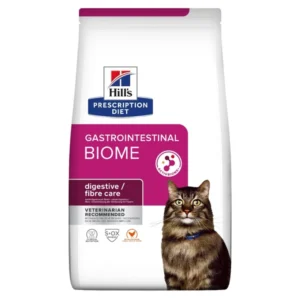 Hills Prescription Diet Gastrointestinal Biome Digestive/Fibre Care Dry Cat Food with Chicken 1.5kg