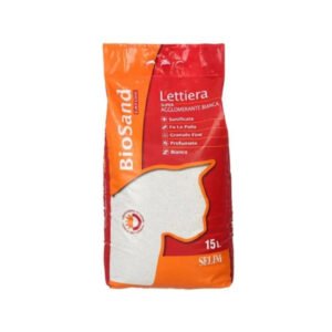 BioSand Cat Litter Super Clump - White 15L