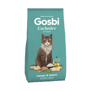 Gosbi Exclusive Chicken&Salmon Sterilized Cats 1.5kg