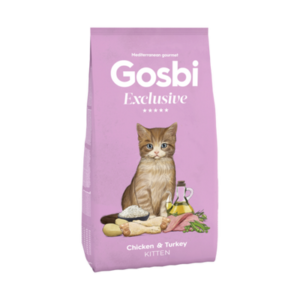 Gosbi Exclusive Chicken&Turkey Kitten Cats 400g