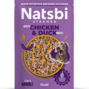 Natsbi Steamed Chicken&Duck Dogs 200g