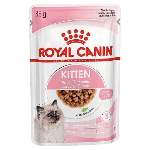 Royal Canin Gravy Kitten Food Pouch 85g