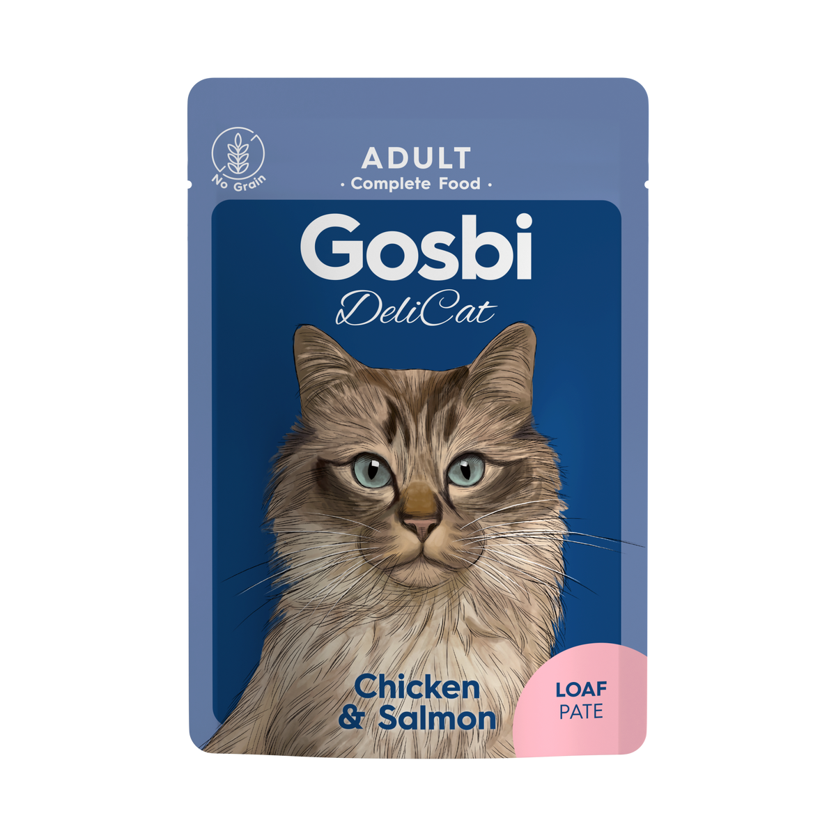 Gosbi DeliCat Adult Chicken&Salmon