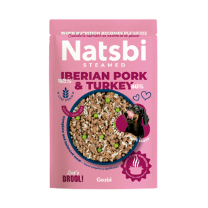Gosbi Natsbi Iberian Pork&Turkey Dogs 200g