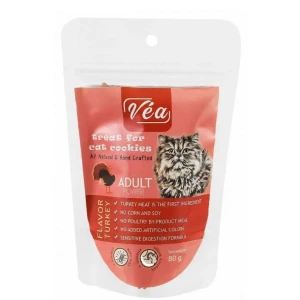 Vea Cookie Treats Turkey Flavor For Adult Cats