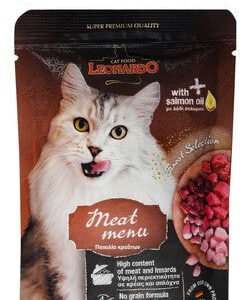 Leonardo With Meat Menu Adult Cats 85g