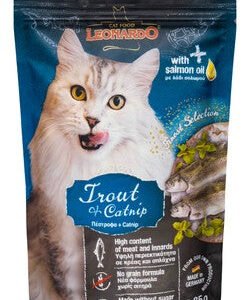 Leonardo With Trout & Catnip Adult Cats 85g