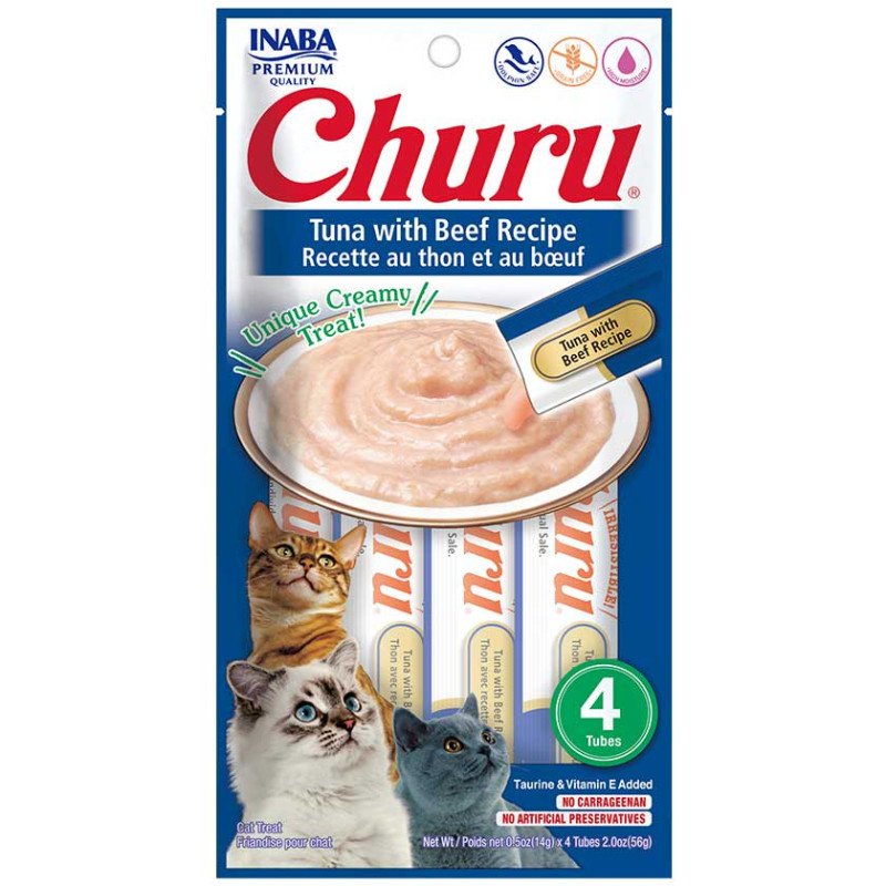 CHURU CAT ATUN CON CARNE 56 GRS