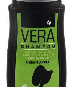 Pets Box Vera Anti-Flea, Tick & Lice Pet Shampoo Green Apple Scent 200 ml