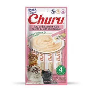 INABA Churu Tuna with Salmon Recipe Cat Treat 56g