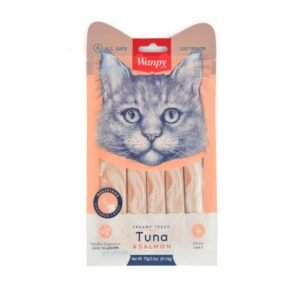 Wanpy Creamy Treat Tuna & Salmon Cat Food 70g