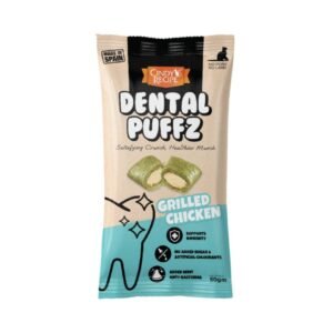 Cindy's Recipe Dental Puffz Grilled Chicken 60g Cat Treat