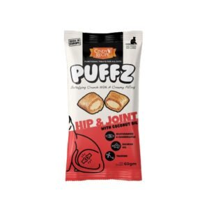 Cindy's Recipe Puffz Hip & Joint With Coconut Oil 60g Cat Treat
