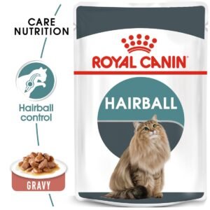 Royal Canin Hairball care (85gm Pouch) - Wet food for adult cats - Helps reduce hairball formation