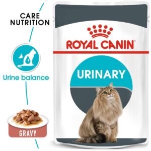 Royal Canin Urinary Care in Gravy (85gm Pouch) - Wet food for adult cats - Helps maintain urinary tract health