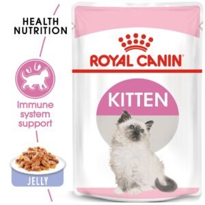 Royal Canin Kitten In Jelly (85gm Pouch) - wet food for kittens up to 12 months