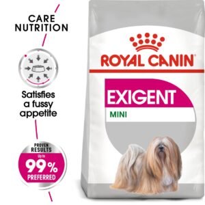 Royal Canin Mini Exigent (3 KG) - Dry food for small dogs up to 10 KG with fussy appetite. Over 10 months