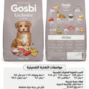 Gosbi Exelusive Puppy mini Dog 2kg