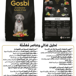 Gosbi Exelusive Grain Free Puppy 3Kg